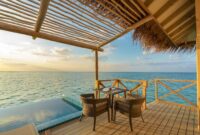 Luxury Villas Ultimate Luxury Travel Guide To Private Villas Enjoy a peaceful sunrise view from an oceanfront villa in the Maldives, offering tranquility and beauty.